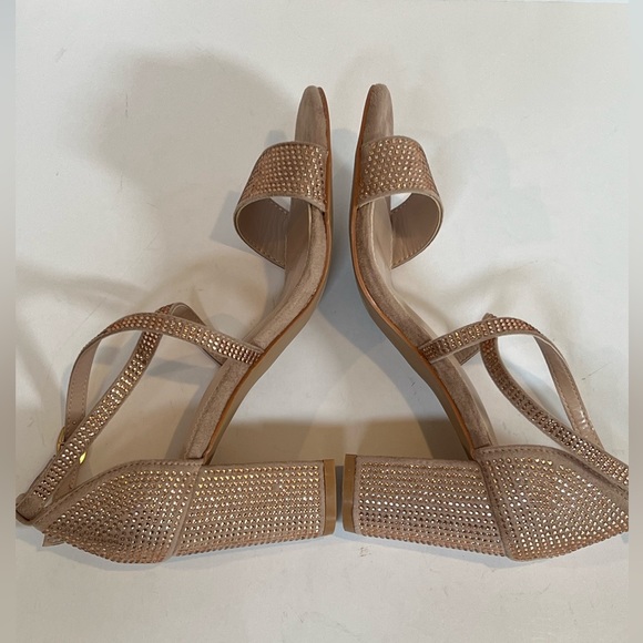 🆕 Jewel Rhinestone Dress Heel - size 8 - Picture 5 of 7